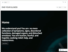 Tablet Screenshot of endyourillness.com